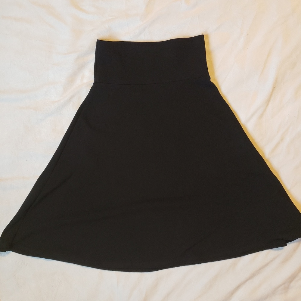 LULAROE Solid Black Azure XS